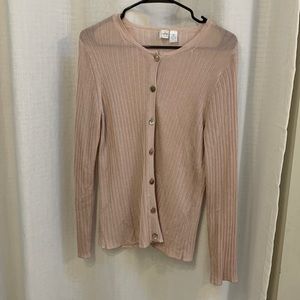 Anne Klein Pink Cardigan - Medium